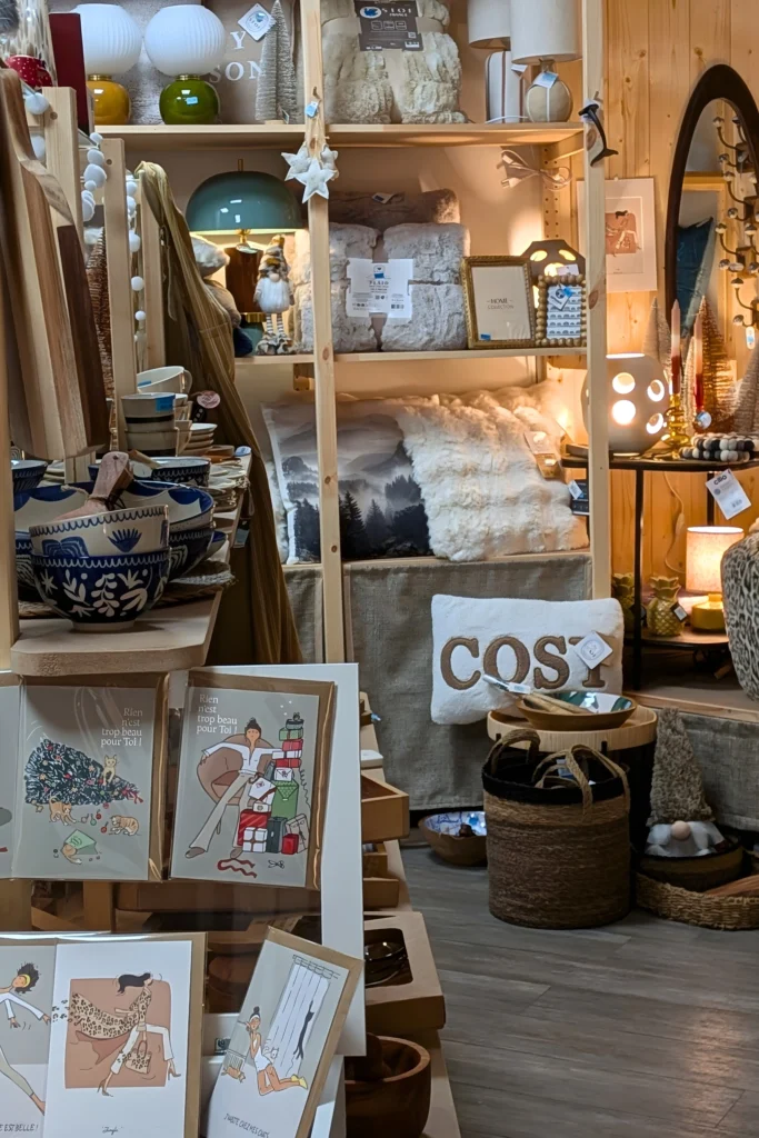 Vue globale du magasin de déco à la Ciotat Casa Cosy